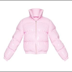 Pink Puffer Coat
